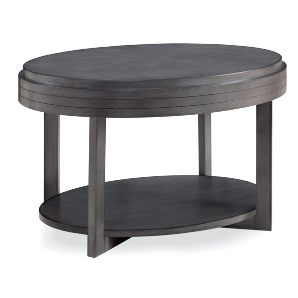 Red Barrel Studio® Cross Legs Coffee Table with Storage Wayfair